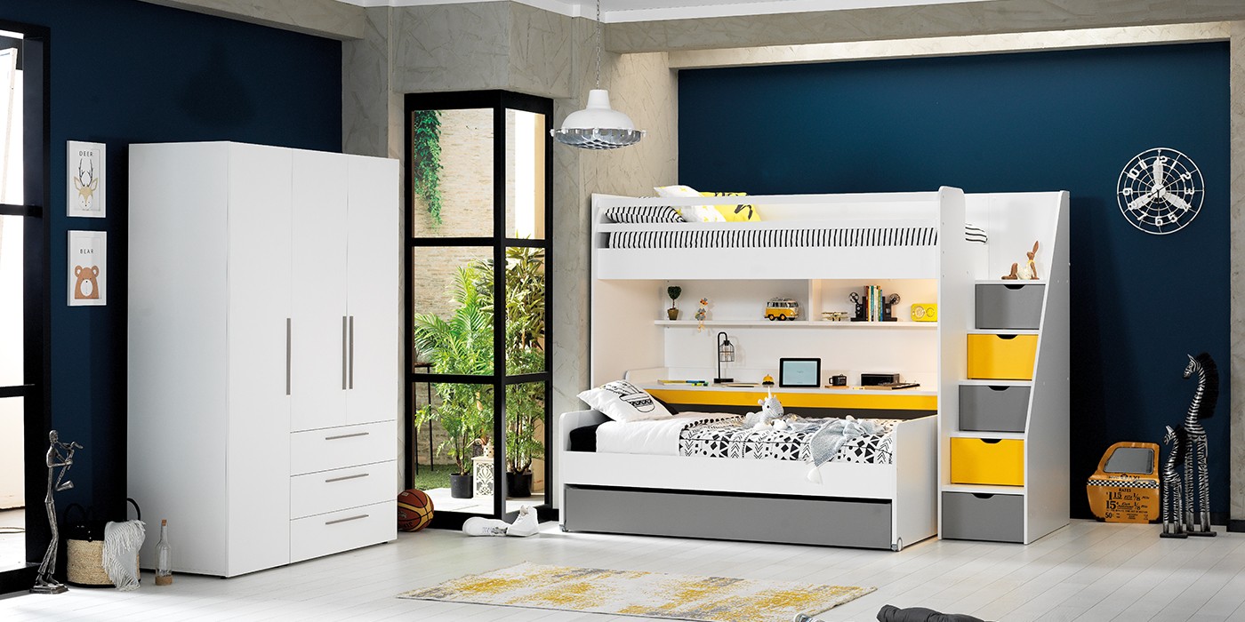 寝具セット(Flavia-Italy) Neo Pull-Out Bed (80x175) | Almila Furnitures