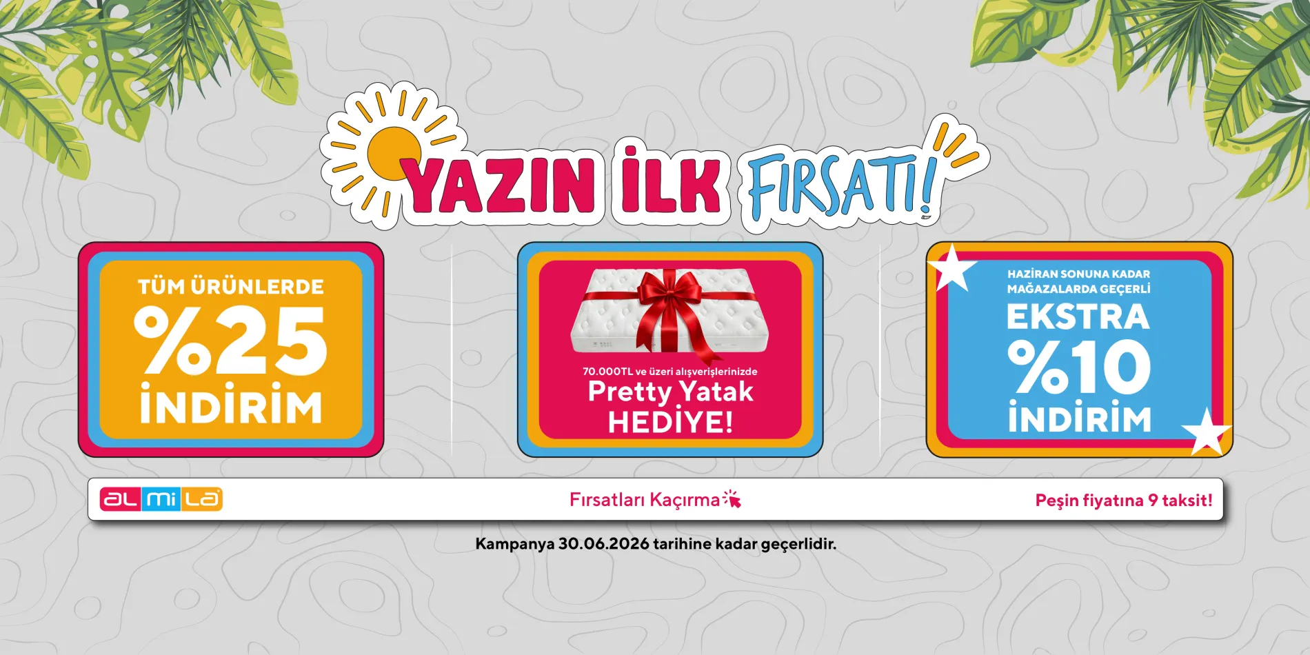 🌞 Yazın İlk Fırsatı Odanıza Geldi!