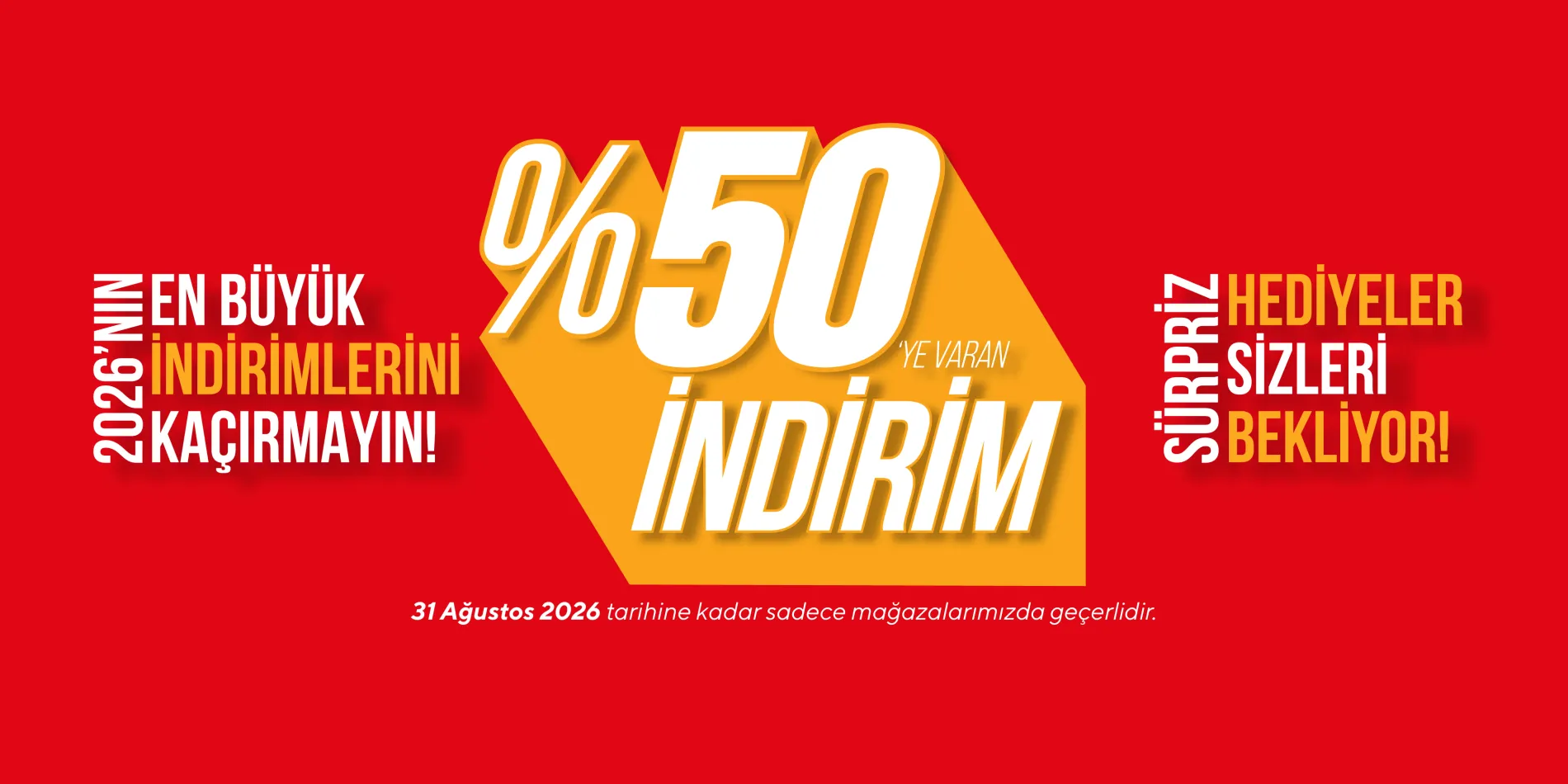 Fırsatları Kaçırma!