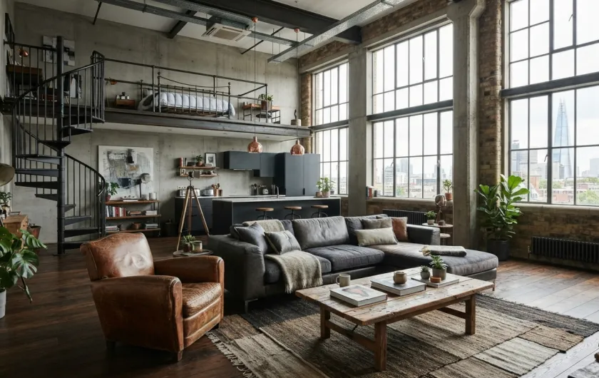 Loft Daire Ne Demek? Loft Dairelerde Mobilya Seçimi