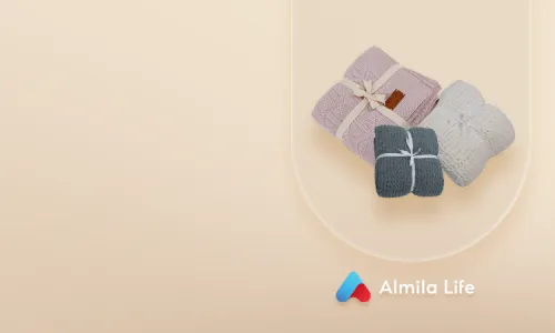 Hola Blanket Anthracite (120x170)