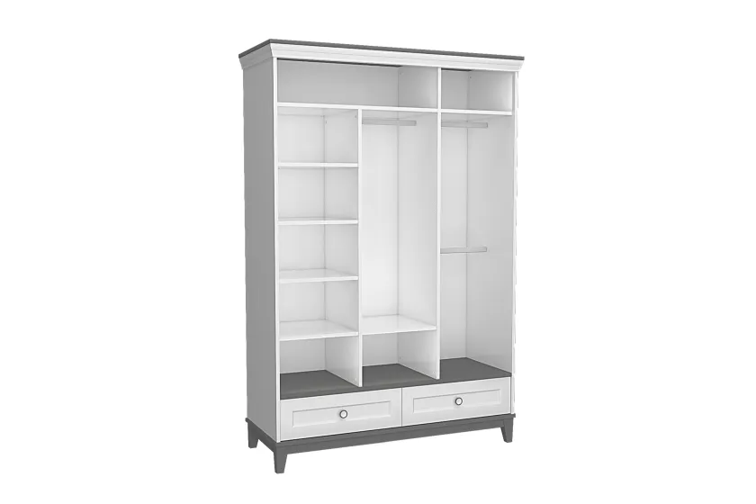 Mia 3 Doors Wardrobe | Almila Furnitures