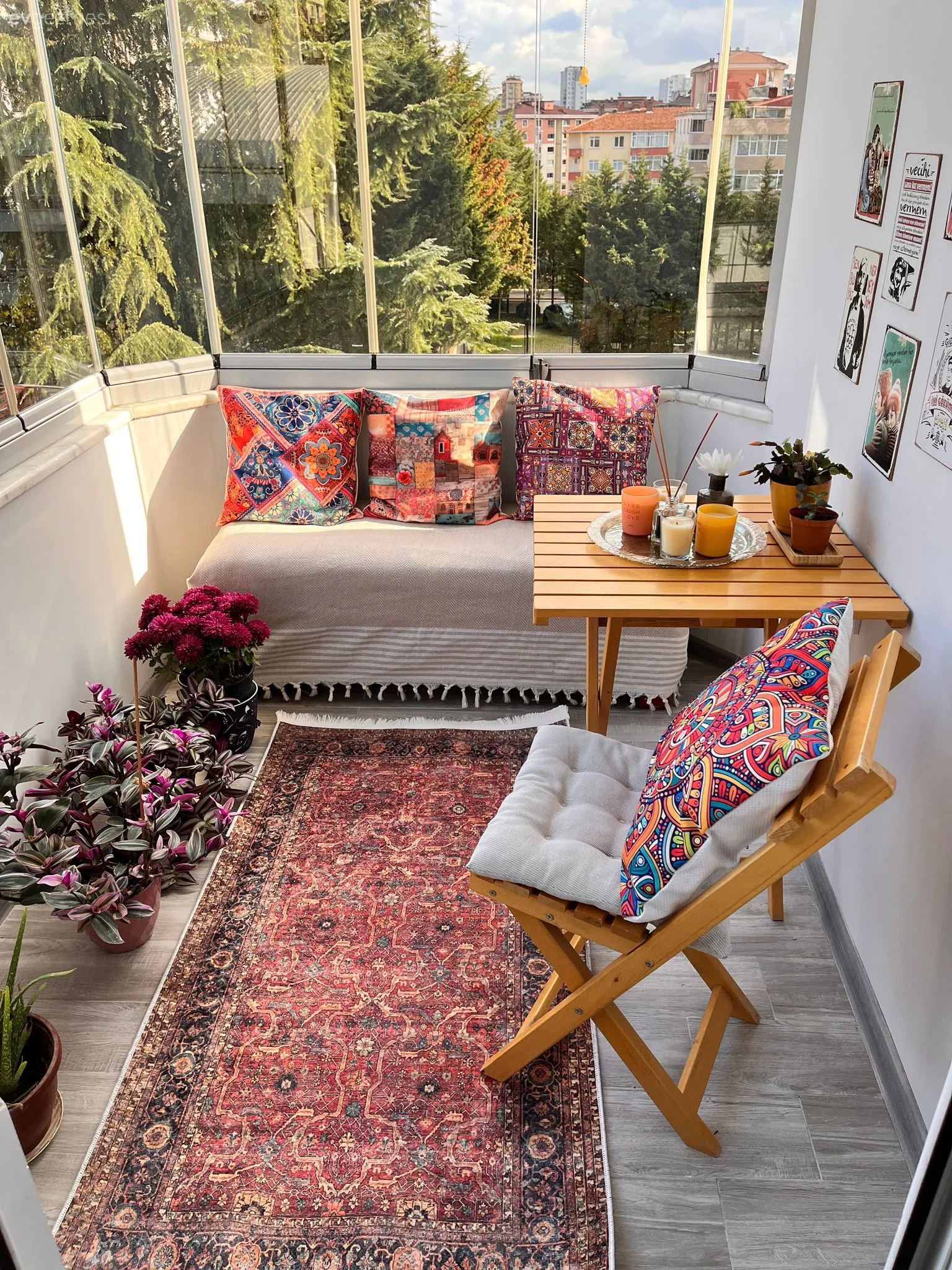 Balkon Dekorasyon Fikirleri