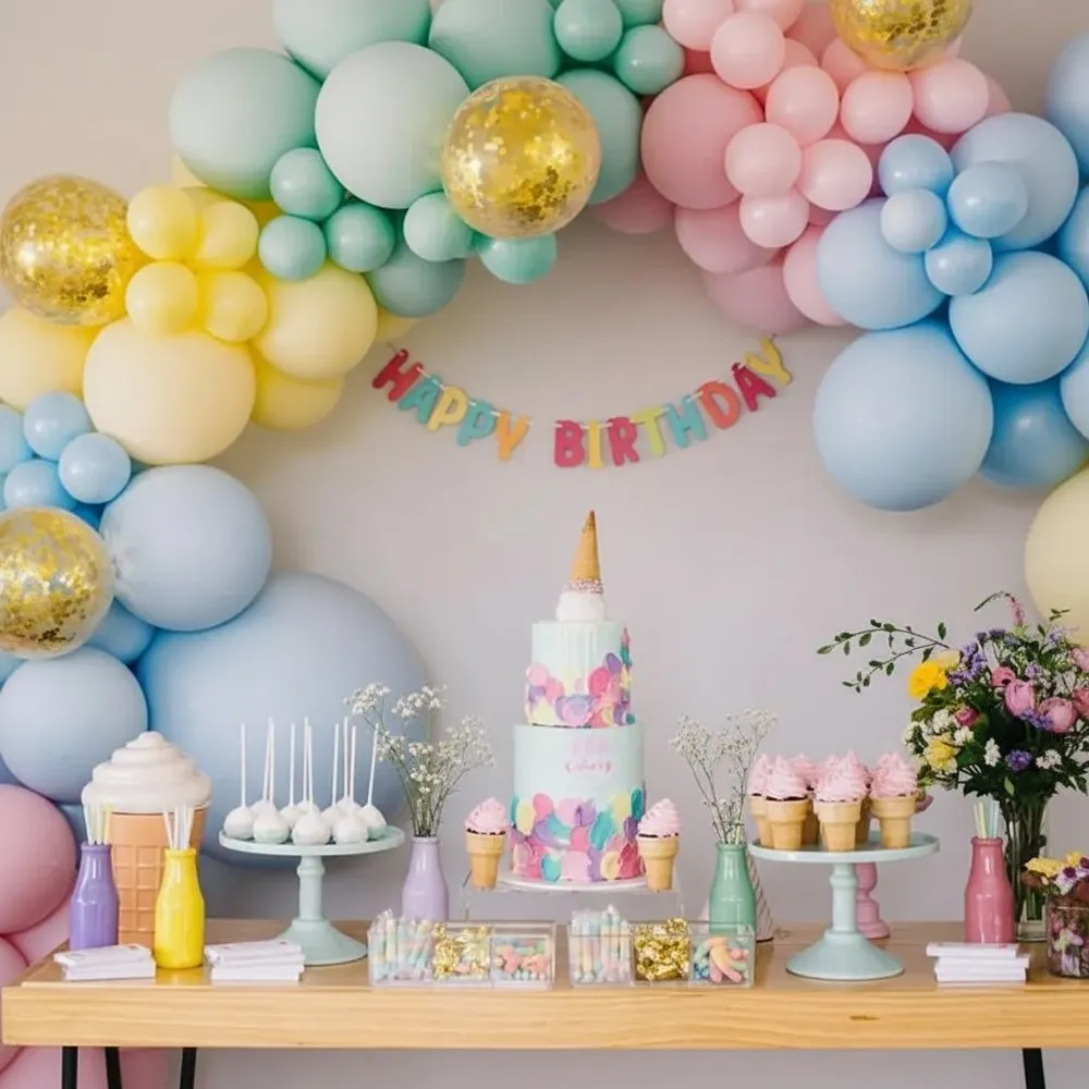Evde Doğum Günü Süsleme Örnekleri