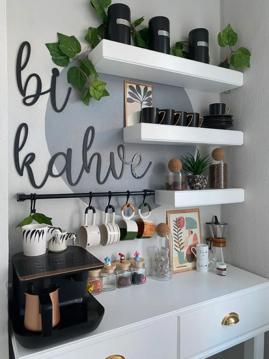 Kahve Köşesi Dekorasyon Fikirleri