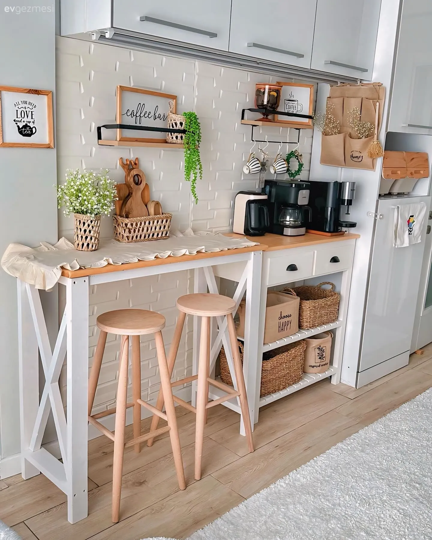 Kahve Köşesi Dekorasyon Fikirleri