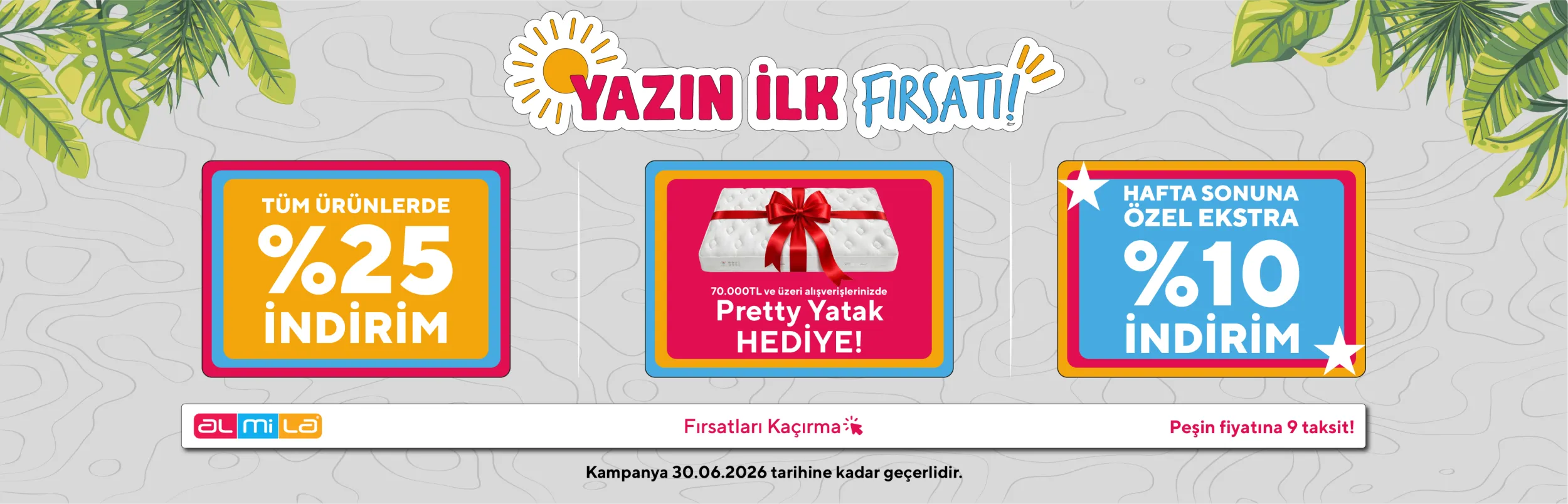 Yazın İlk Fırsatı Odanıza Geldi!