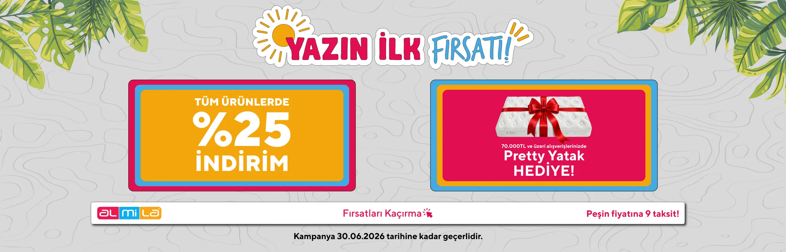 🌞 Yazın İlk Fırsatı Odanıza Geldi!