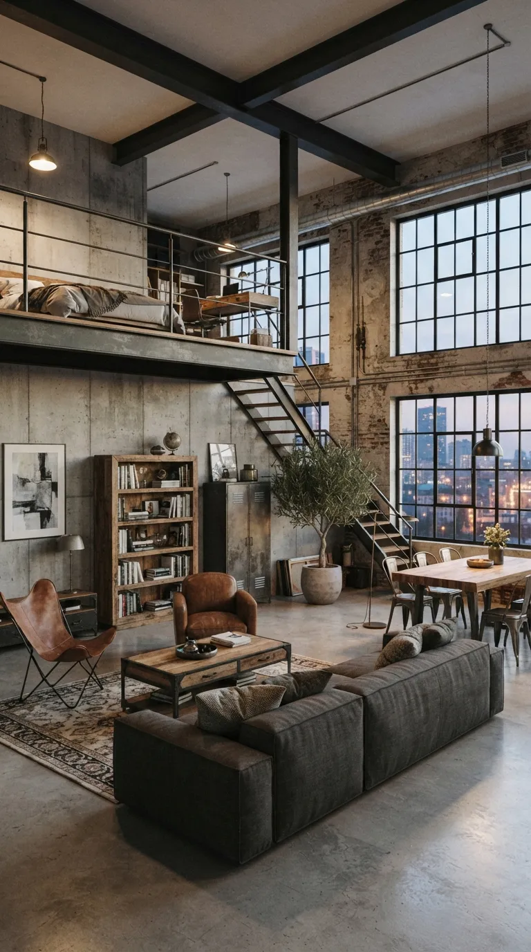 Loft Daire Ne Demek? Loft Dairelerde Mobilya Seçimi