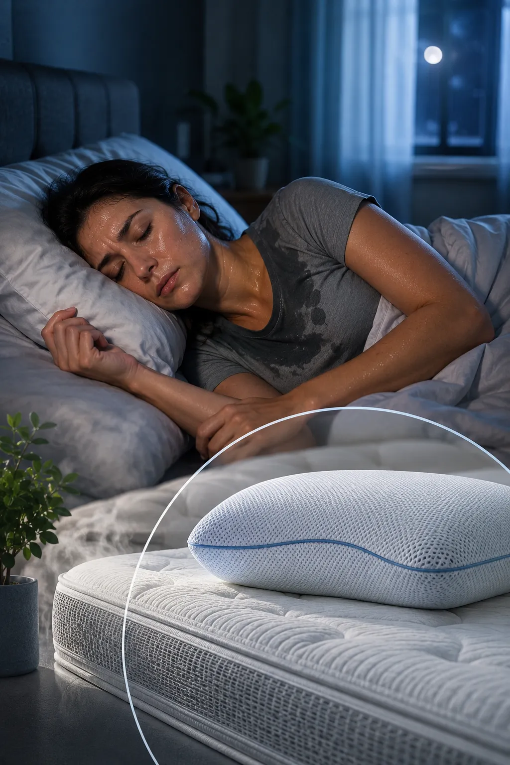 Gece Terlemesi (Uyurken Terlemek) Neden Olur?  - Yatak ve Yastığın Önemi