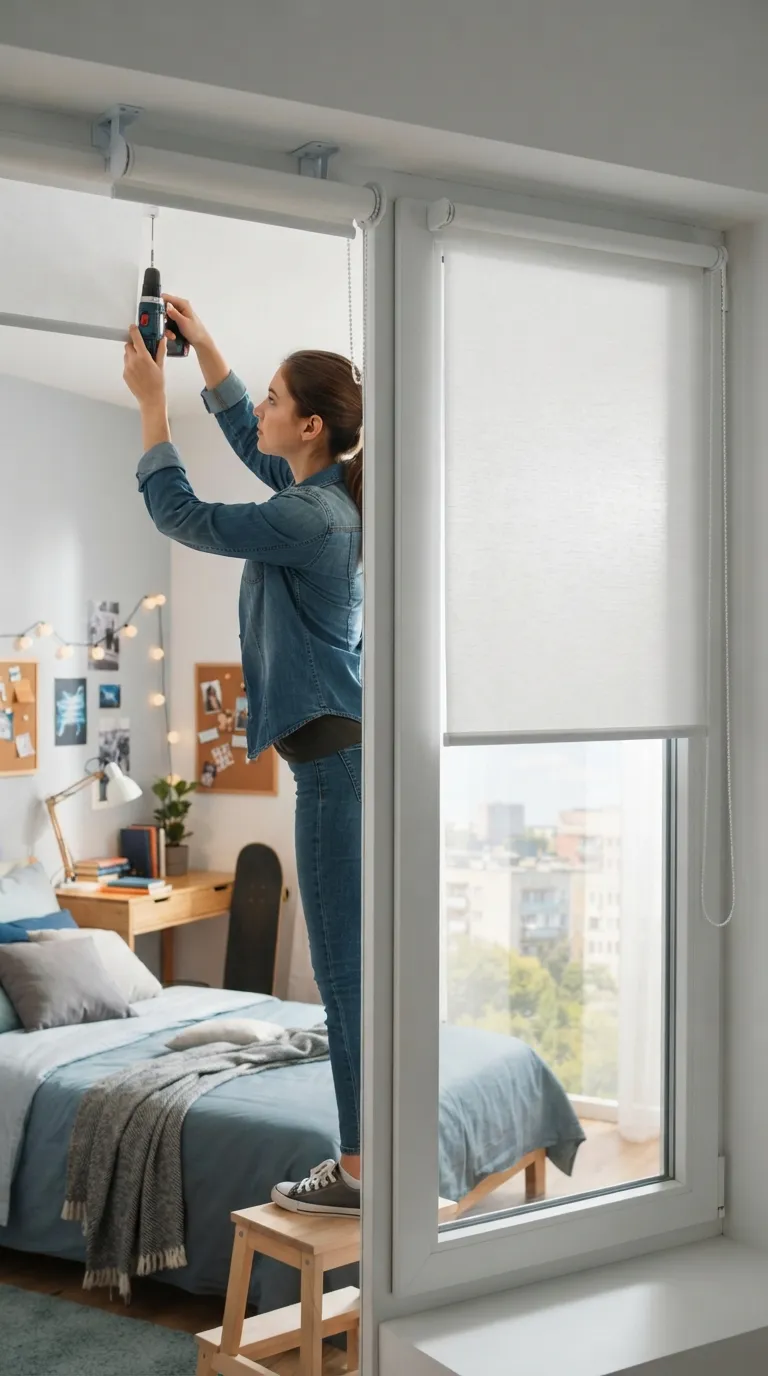 Stor Perde Nasıl Takılır? Genç Odalarında Stor Perde Kullanımı