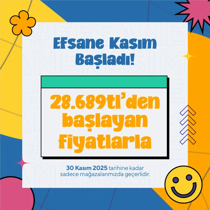 Efsane Kasım Başladı!